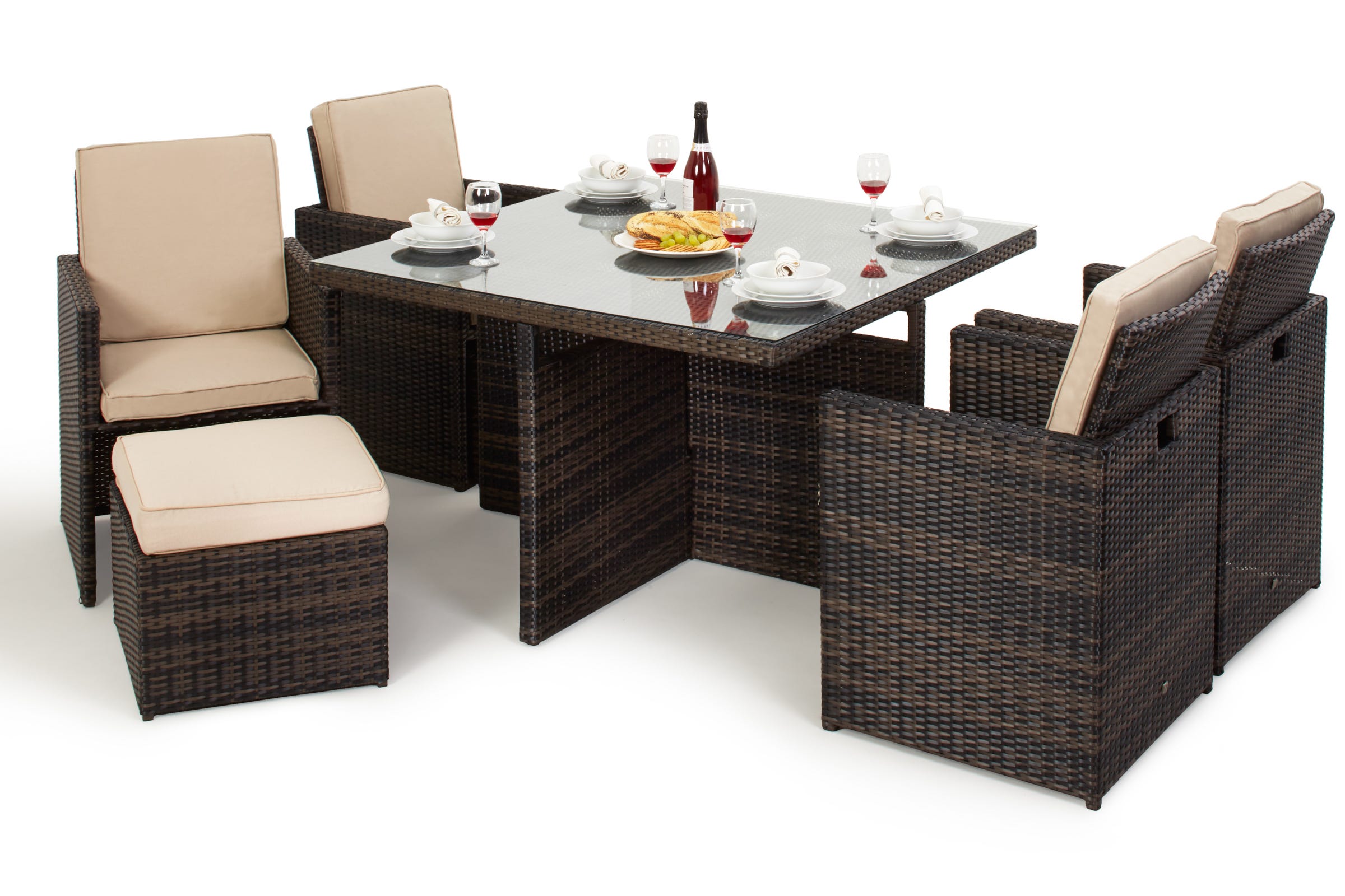 Rattan Garden Furniture Cube Sets By Rattanfurniture Fairy Medium