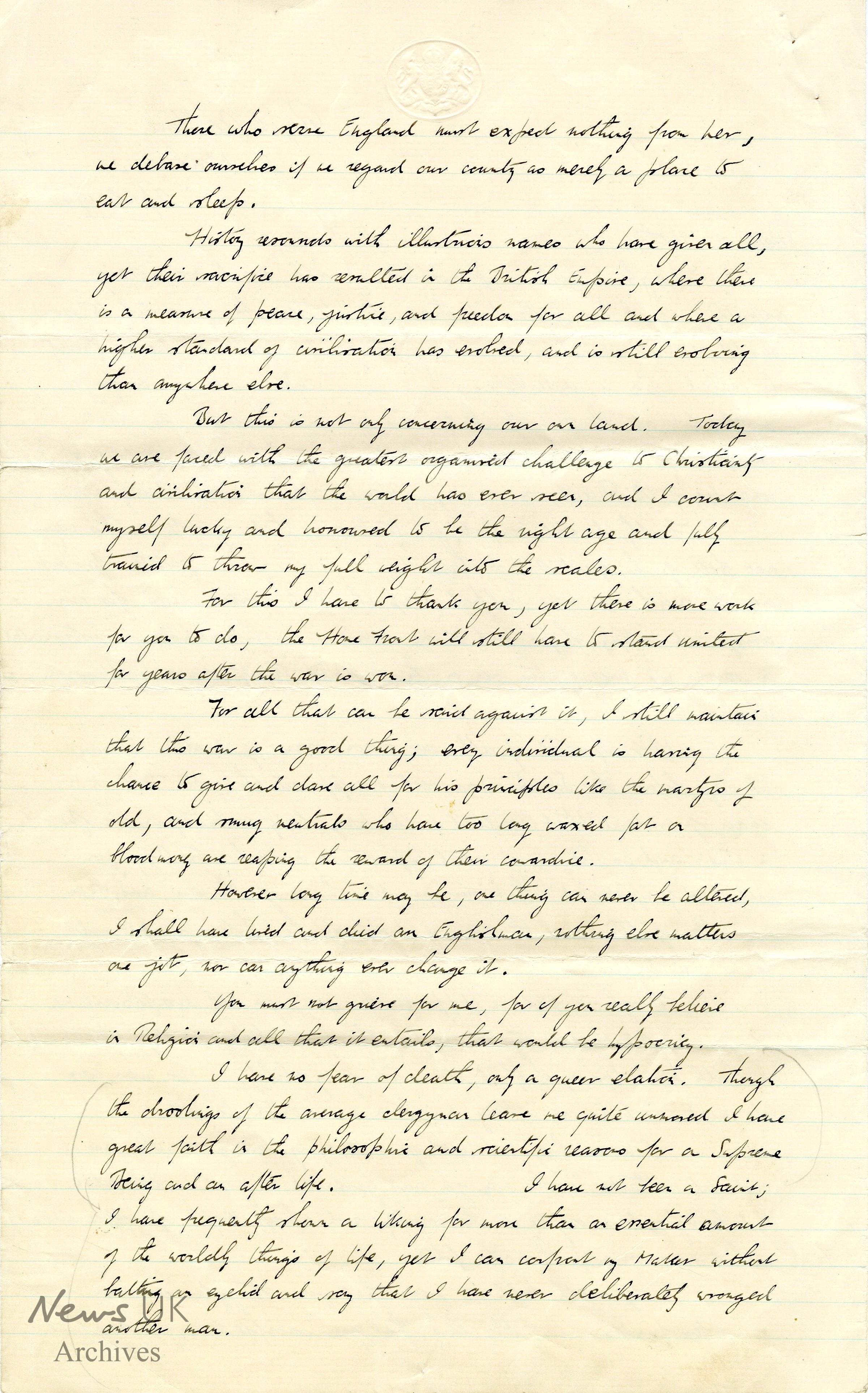 An Airman S Letter To His Mother News Uk Archives Medium