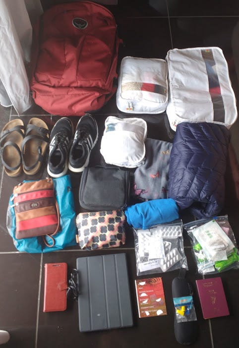 mountain warehouse packing cubes