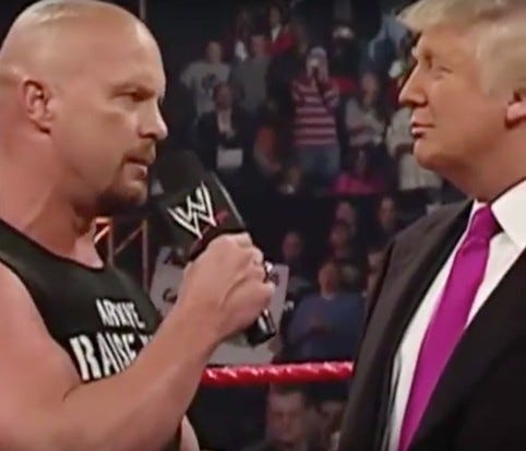 trump wrestling