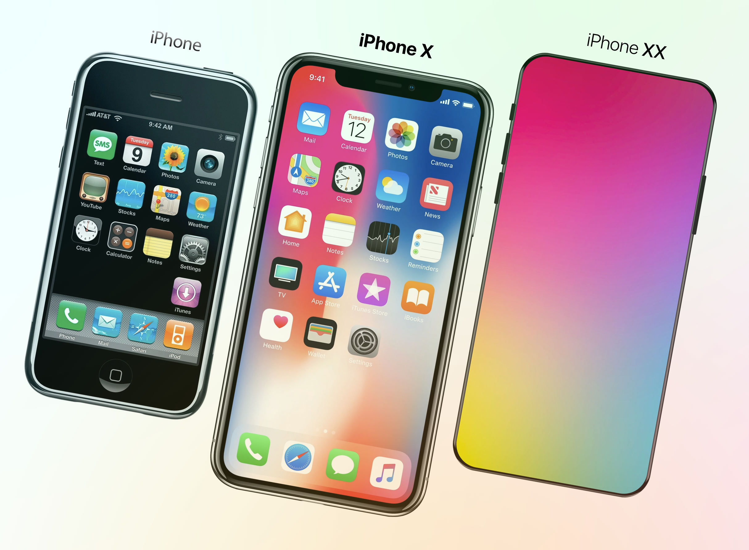 hulp in de huishouding Ruim krassen iPhone XX Futurology. Thinking about a 20th Anniversary Apple… | by Mike  Rundle | Medium