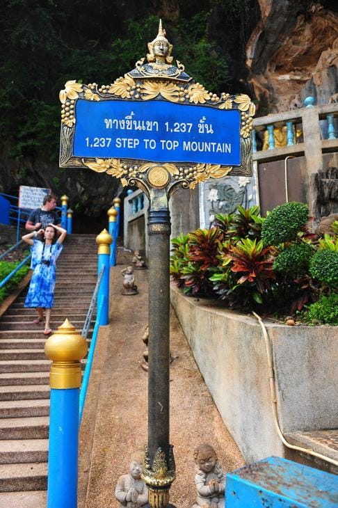 Destination: Wat Tham Sua — 1,237 steps to the top of the Tiger Cave (Krabi, Thailand) - Thailand -