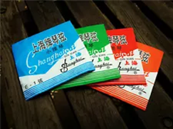 Steel strings of Shanghai brand are suitable for violin beginners