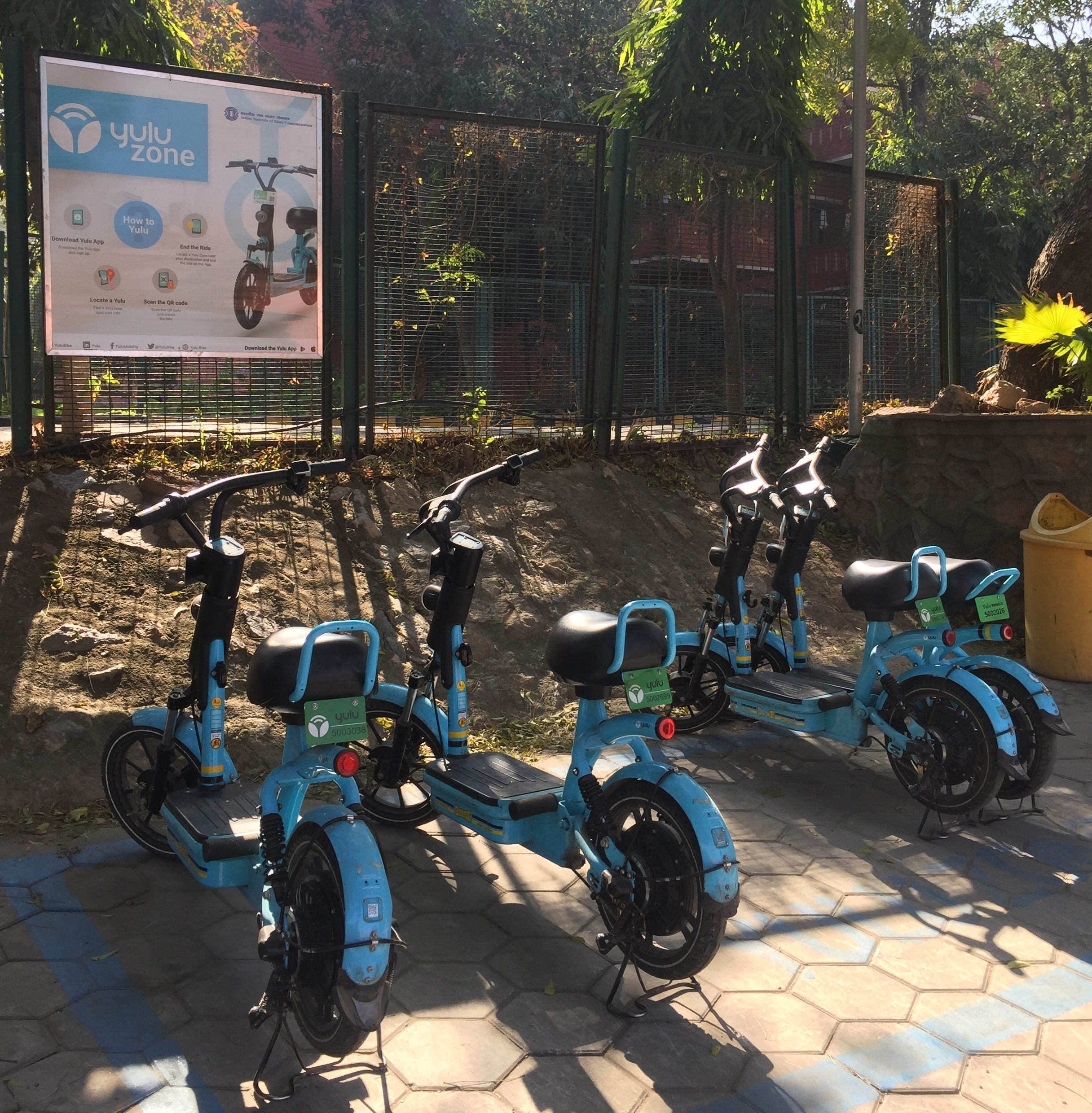 yulu bike stations