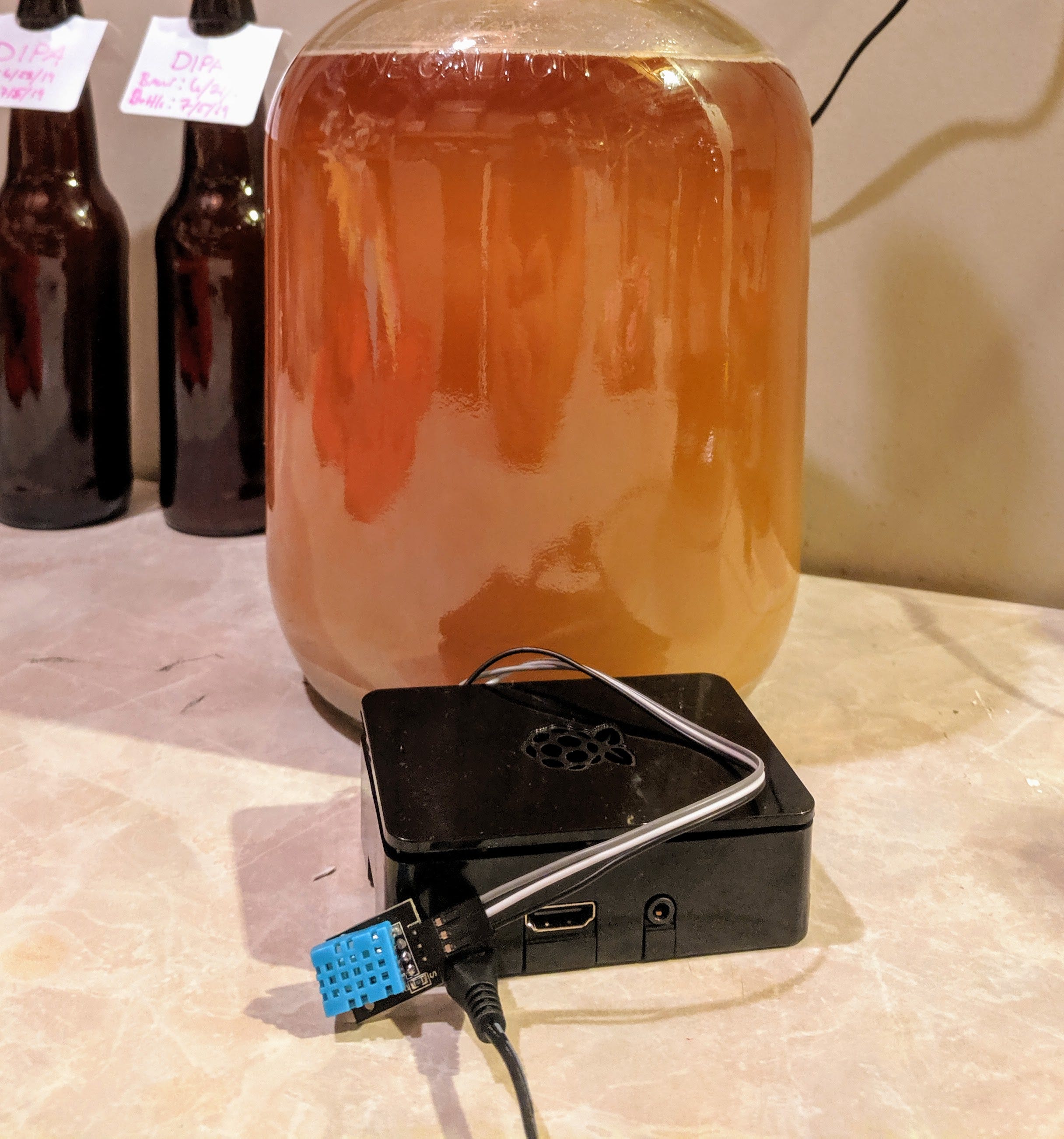 Monitoring Room Temperature For Your Brew With Pi Influxdb