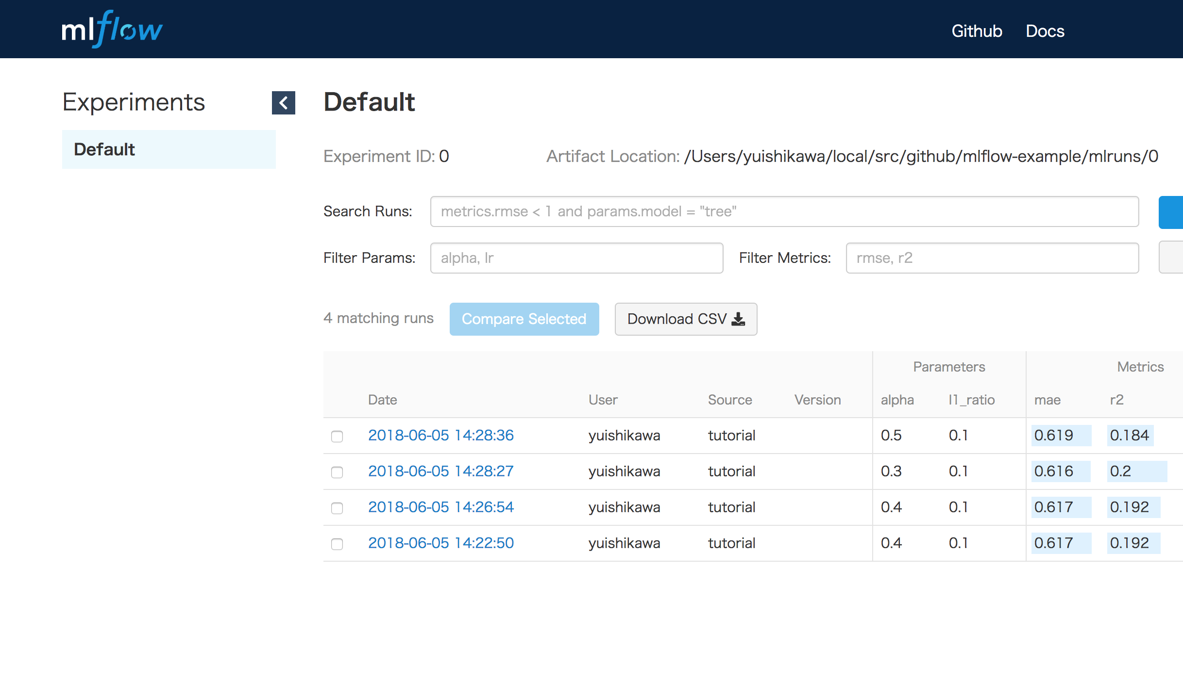 databricks mlflow tutorial