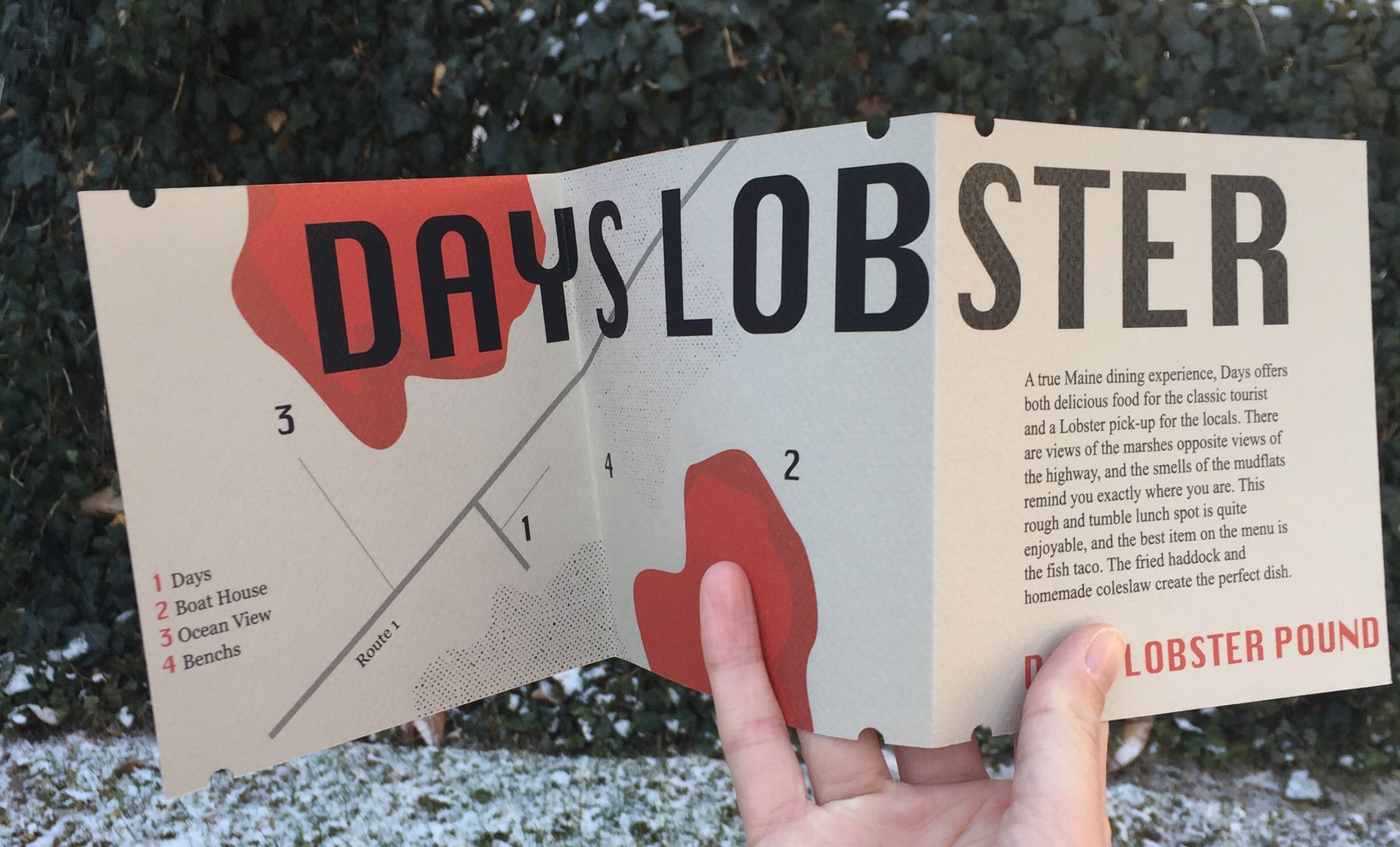 Project 5 Maine Travel Guide By Madeleine Anderson Communication Design Fundamentals F17 Medium communication design fundamentals f17