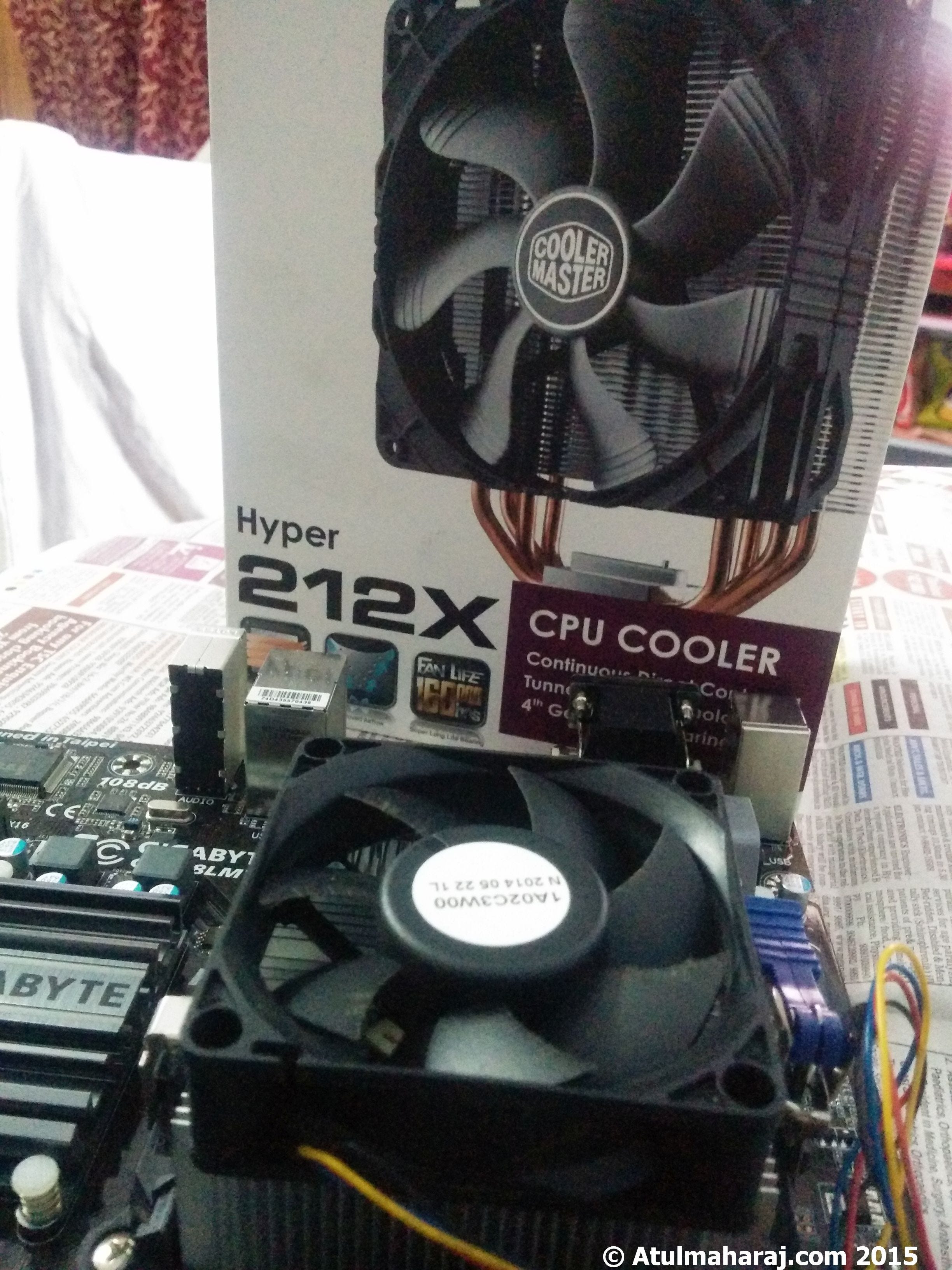 Coolermaster Hyper 212x Installation Guide For Amd Fx6300 By Atulmaharaj Medium