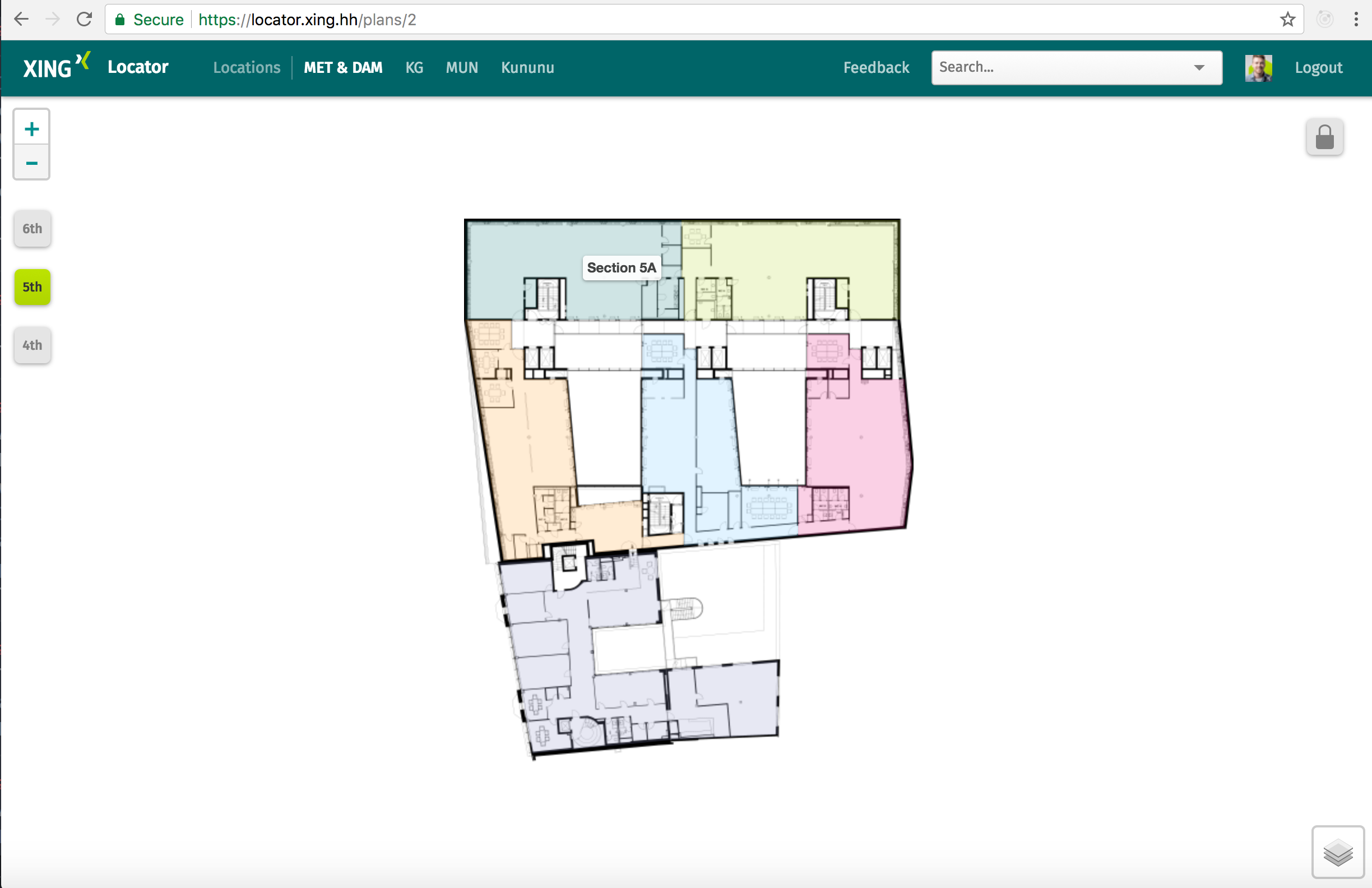 Xing Locator An Interactive Floor Plan Using Rails And Leaflet Js