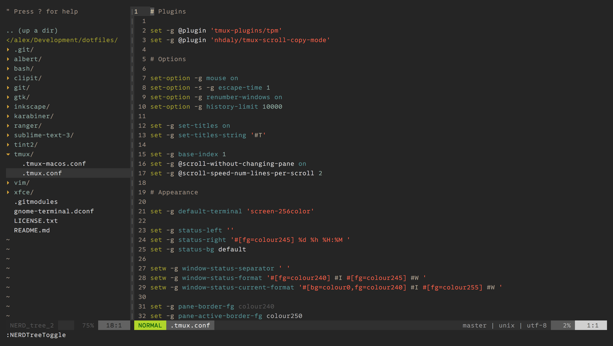 macdown plugins vim