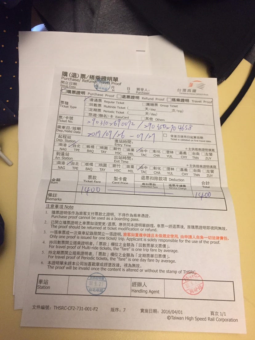 高鐵訂票流程完整剖析 如何正確優雅的搭高鐵並省錢 Jason 的生活雜語 Medium