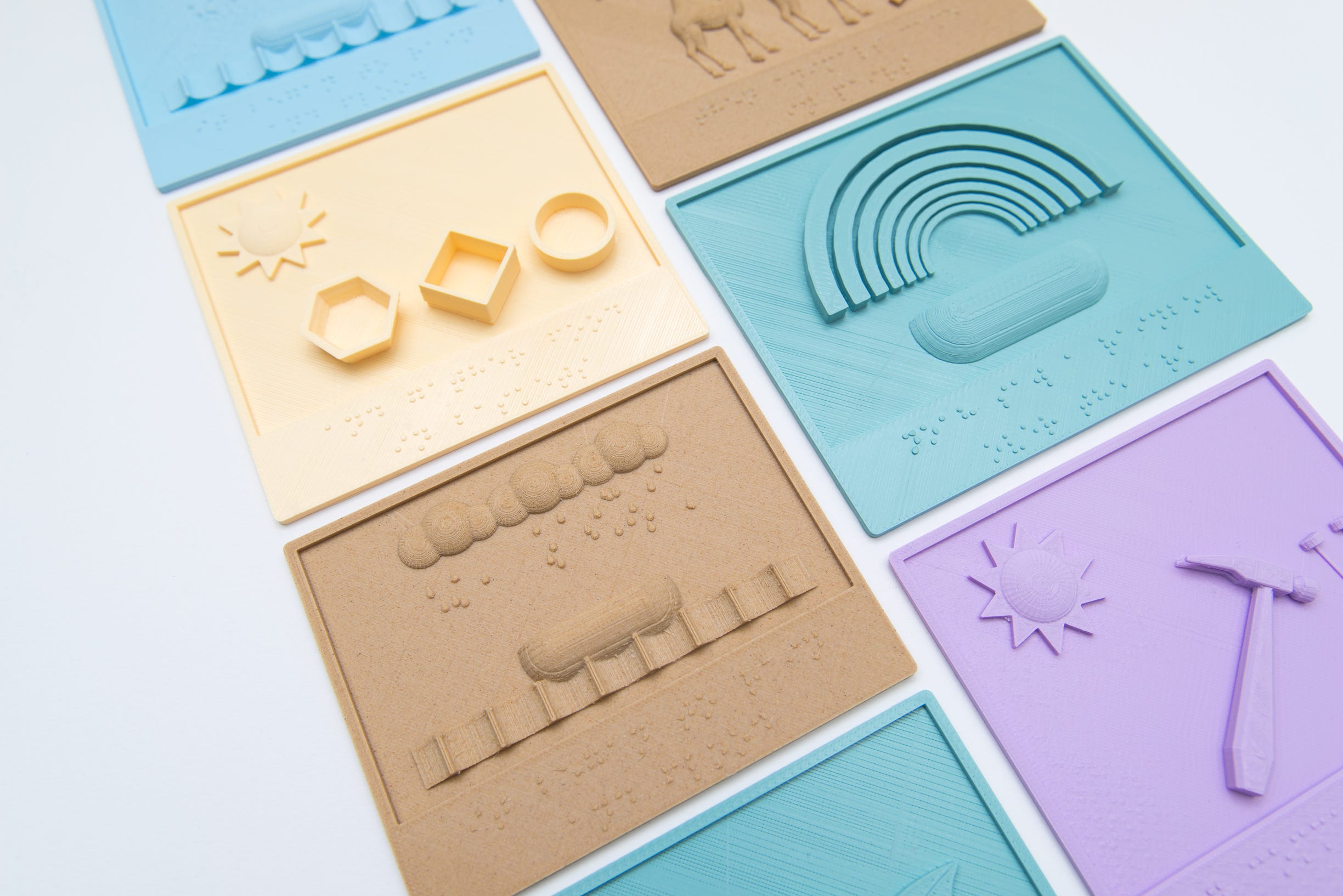 3D Printed Picture Books Help Blind Children Read 3D Hubs Medium