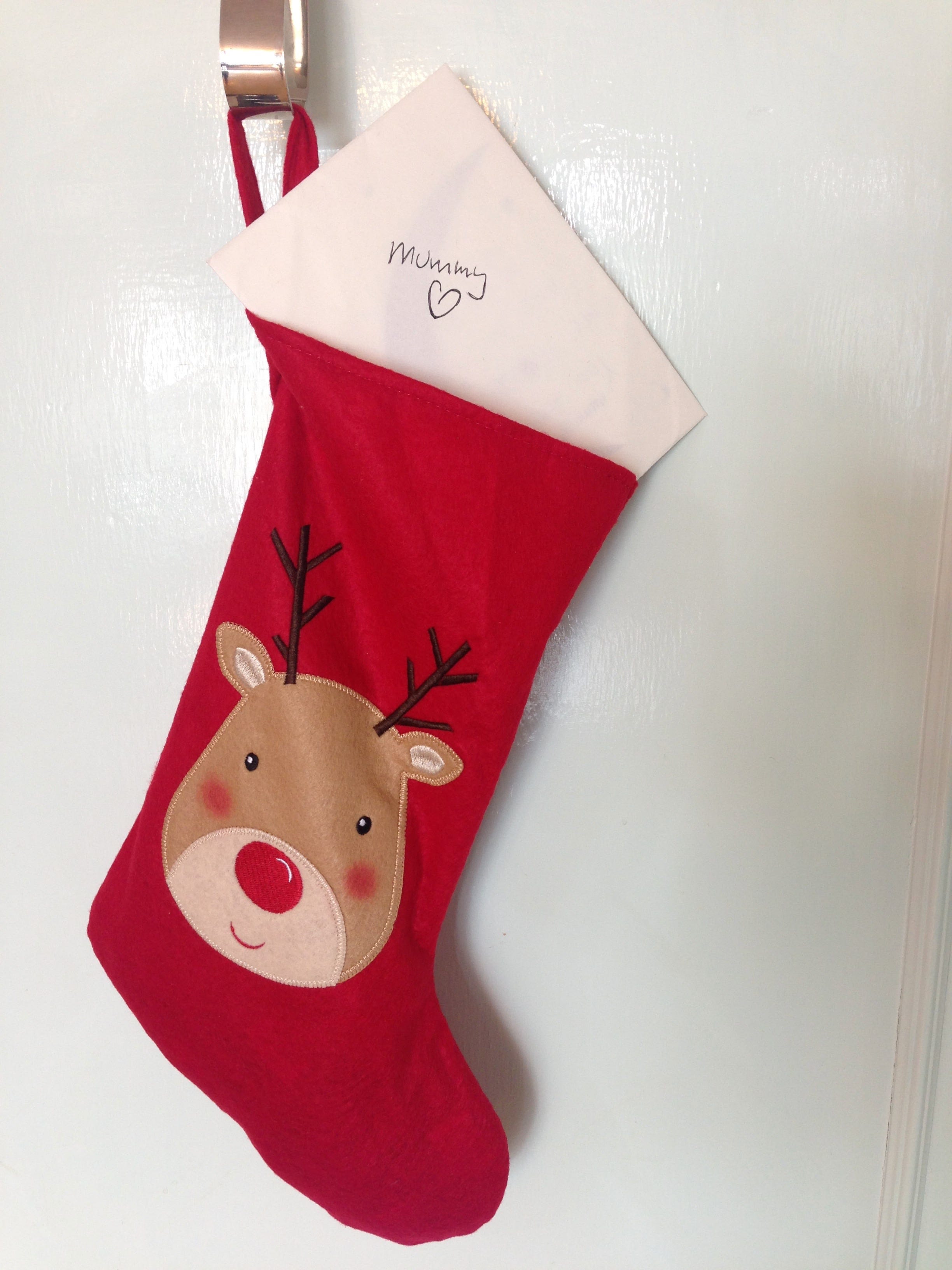 mummy christmas stocking