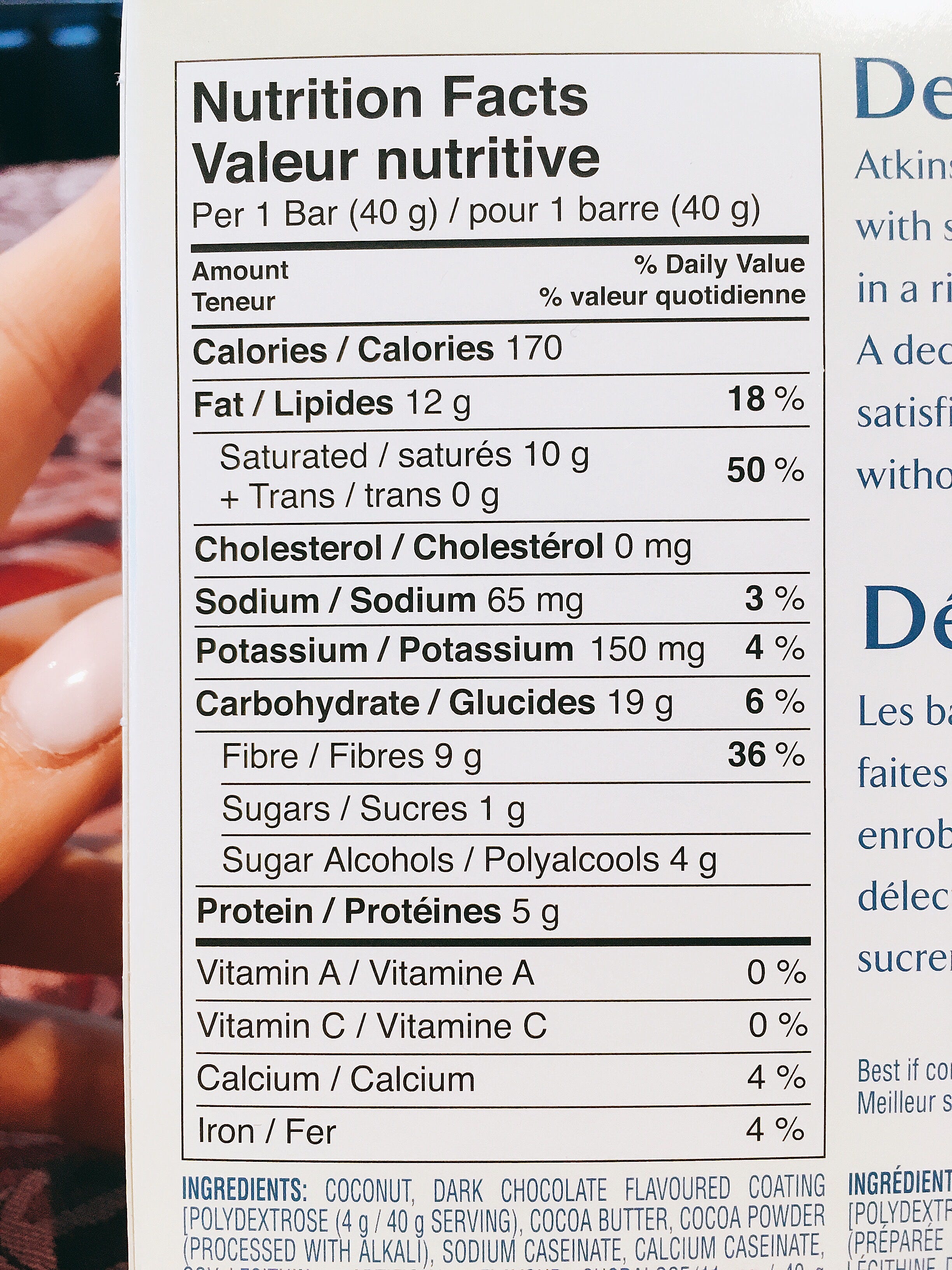 Product Review Atkins Bars 🍫. It was a bright and sunny afternoon… by Paula G Food equals