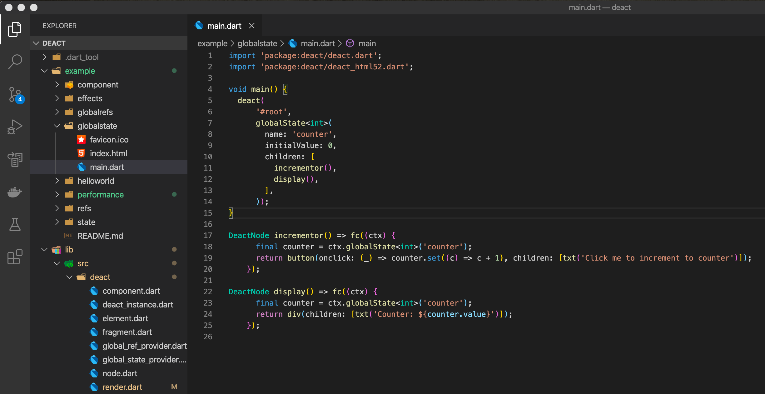 Deact — A web UI framework for the Dart language by Oliver Damm Medium