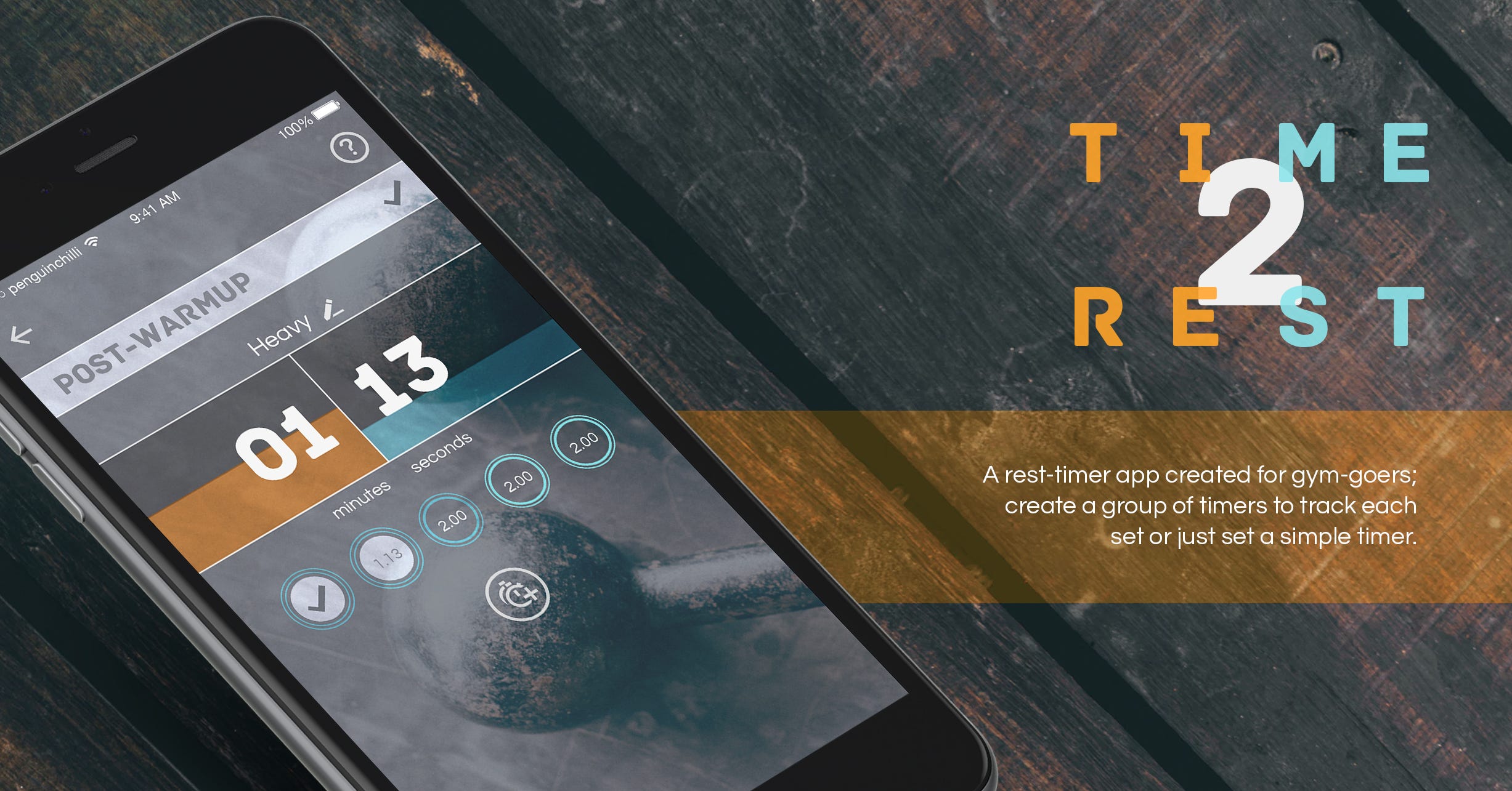UI Design: Time2Rest App. A rest-timer app created for gym-goers… | by ...