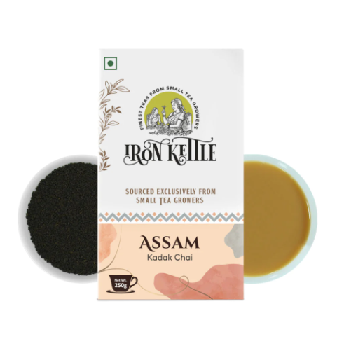 Assam Kadak Tea -Iron Kettle