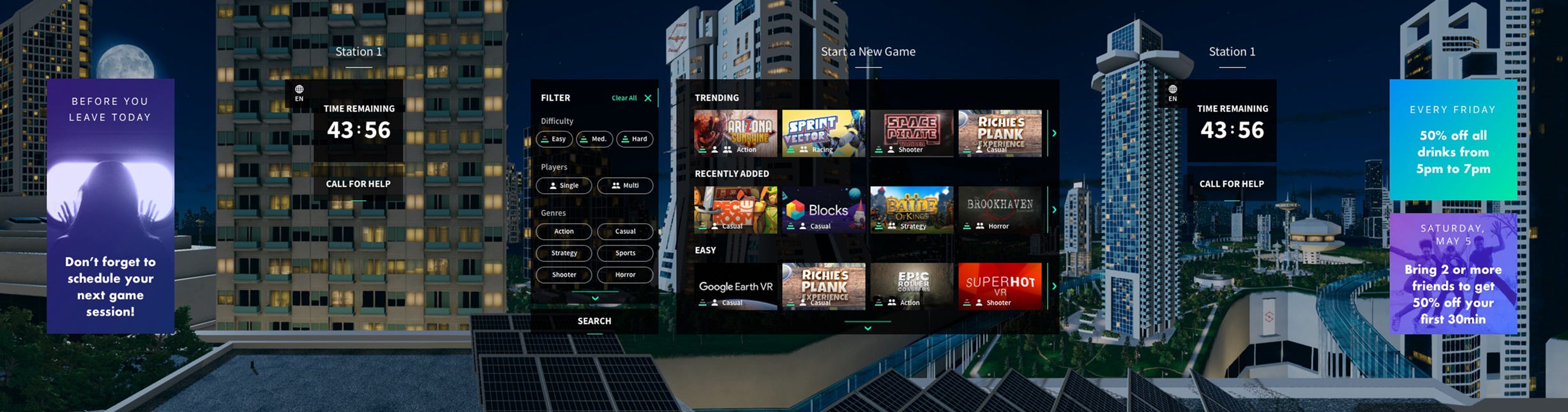 VR Content Launcher Home Screen SpringboardVR Feature Spotlight By