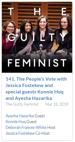 The Guilty Feminist Podcast Chart