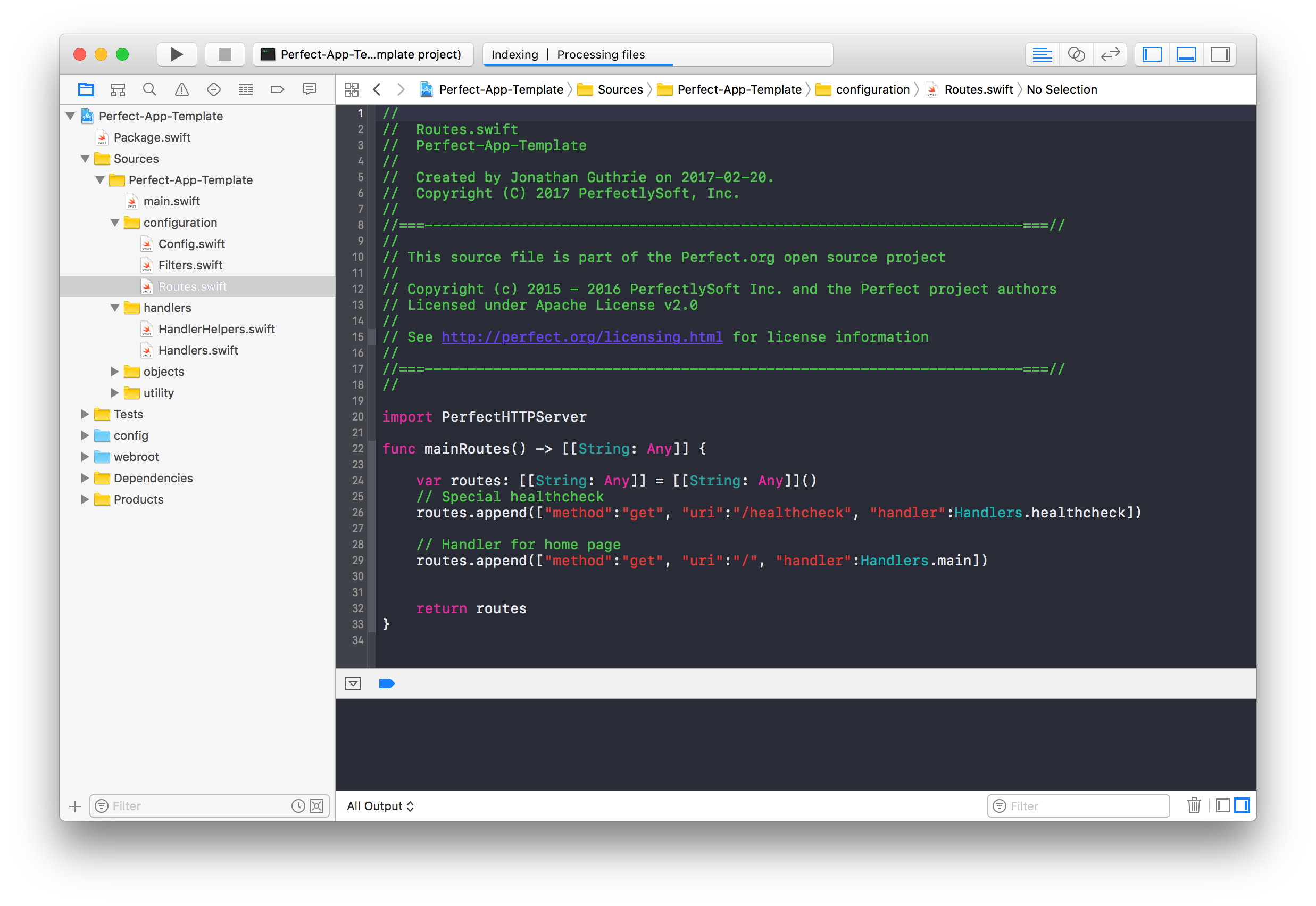 ... Processing JSON incoming API data Server Swift - in Side a