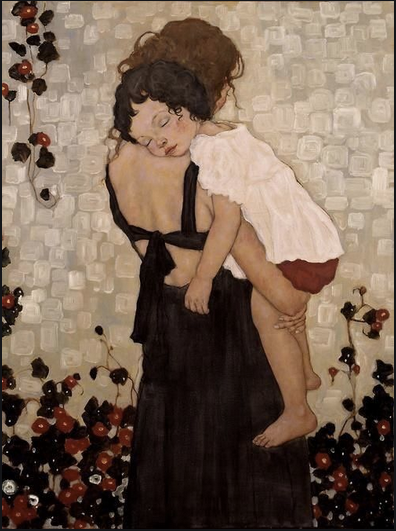 “Mother and Child,” Gustav Klimt