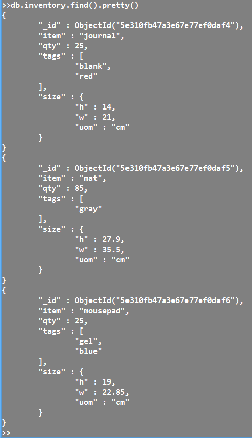 MongoDB: Step-5: Indexes and Query Performance Optimizations