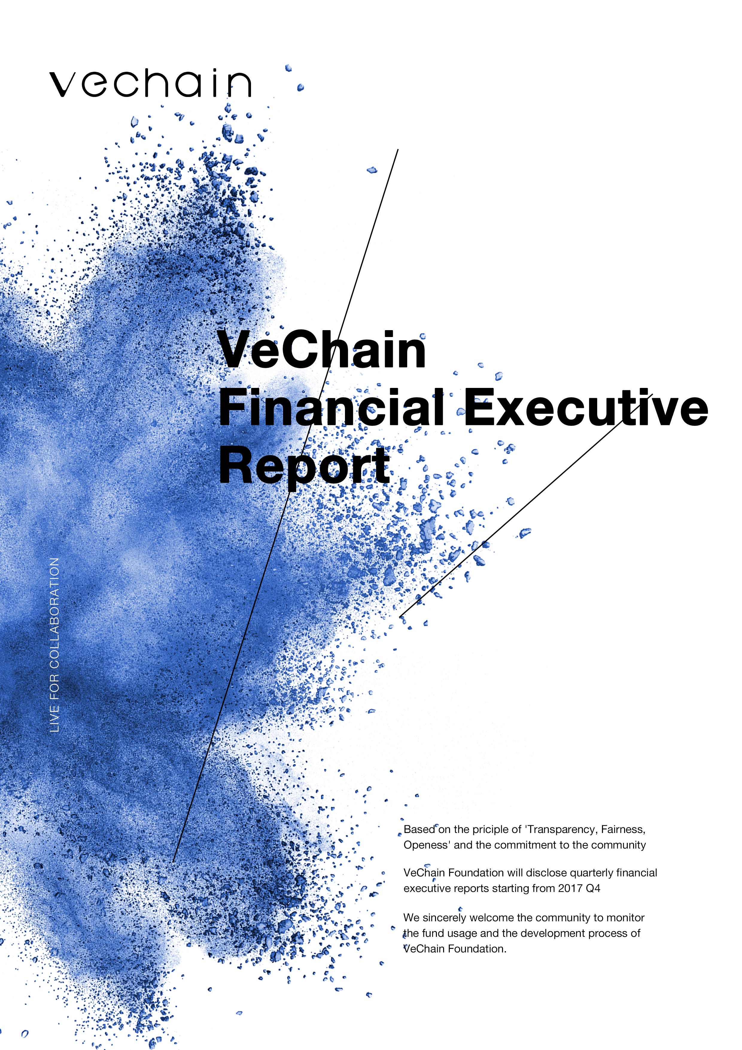 Vechain Financial Executive Report Vol 1 By Vechain Foundation Medium