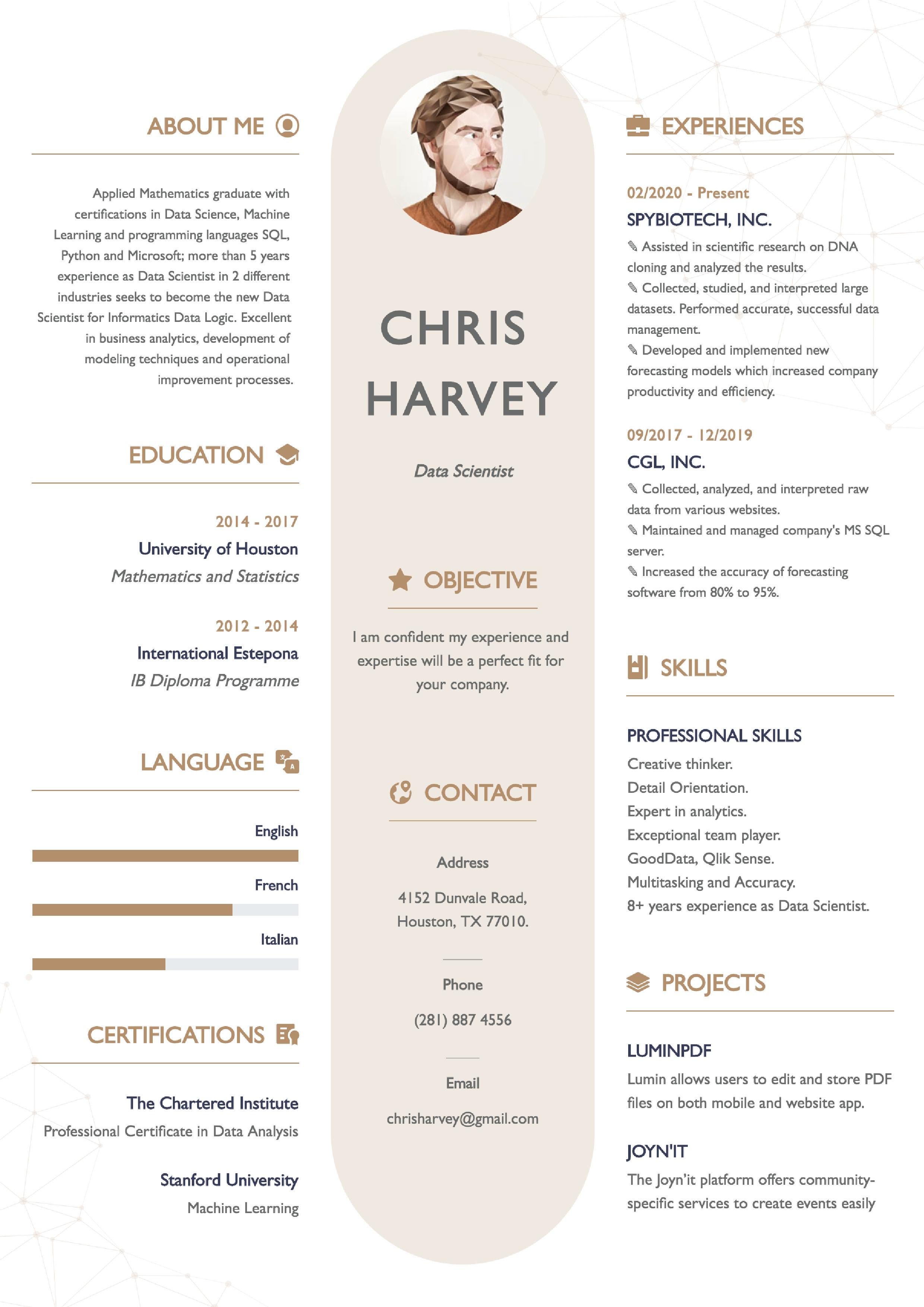 how to make a resume more visually appealing