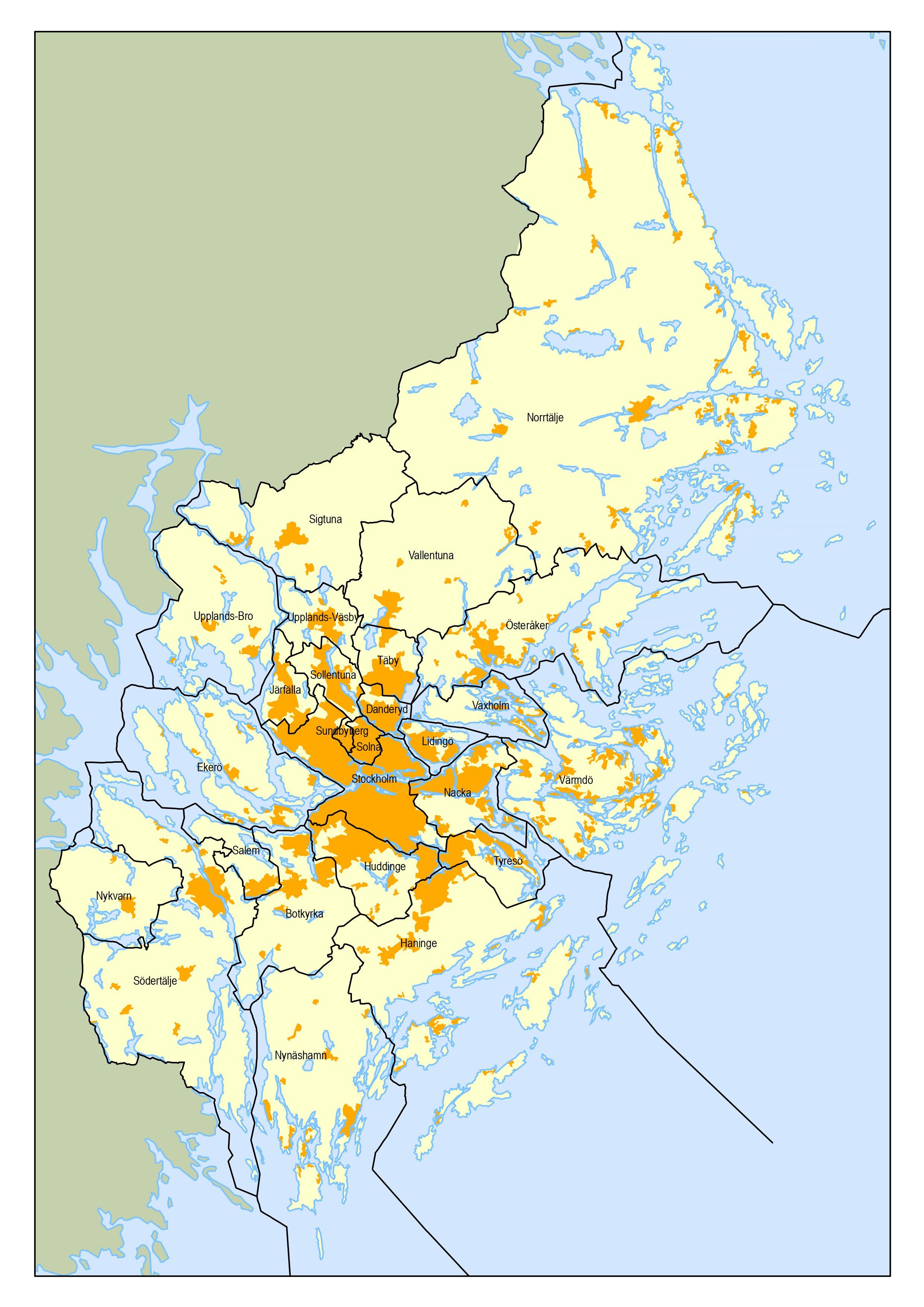 Stockholm exploring the diversity of planning realities within one