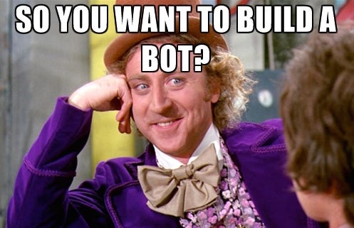 So you want to build a chat bot?. Considerations on making a… | by Sensay |  Medium