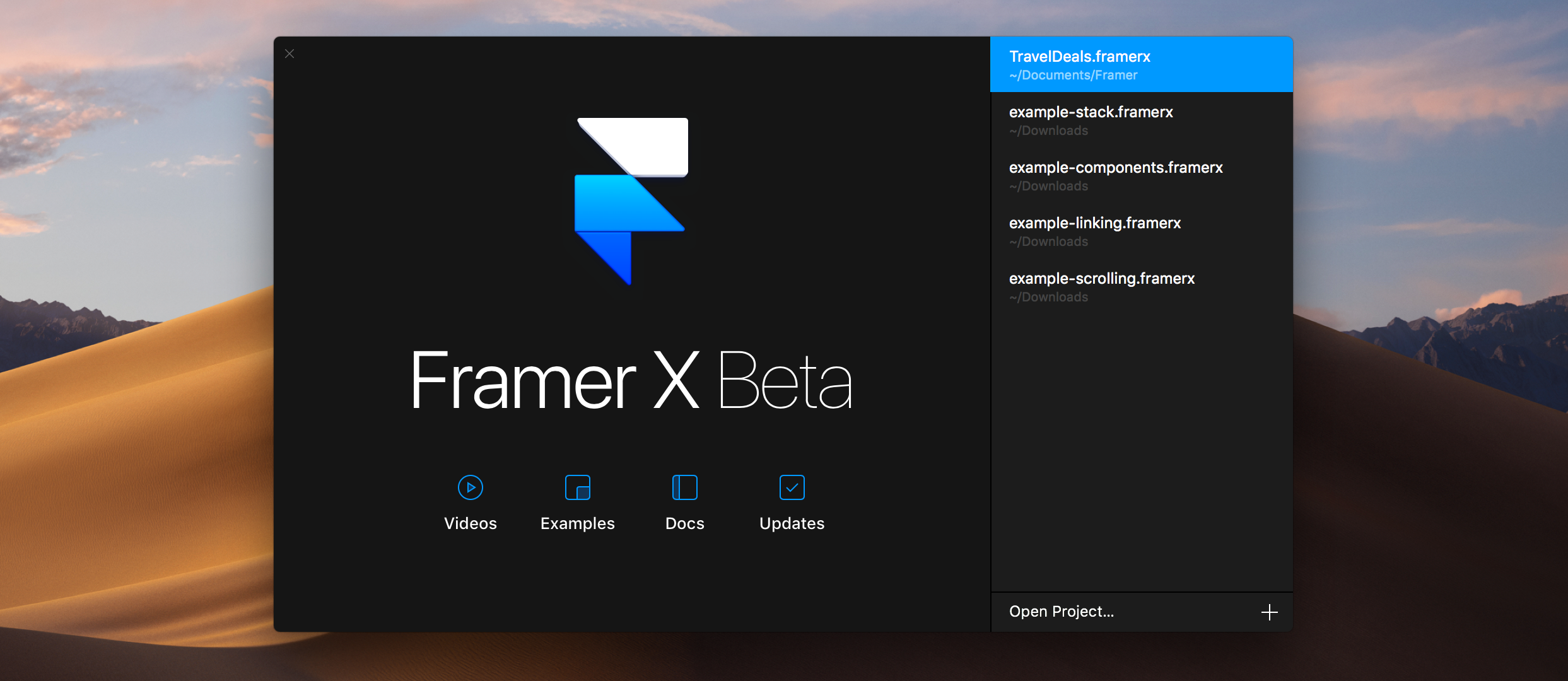Framer X React