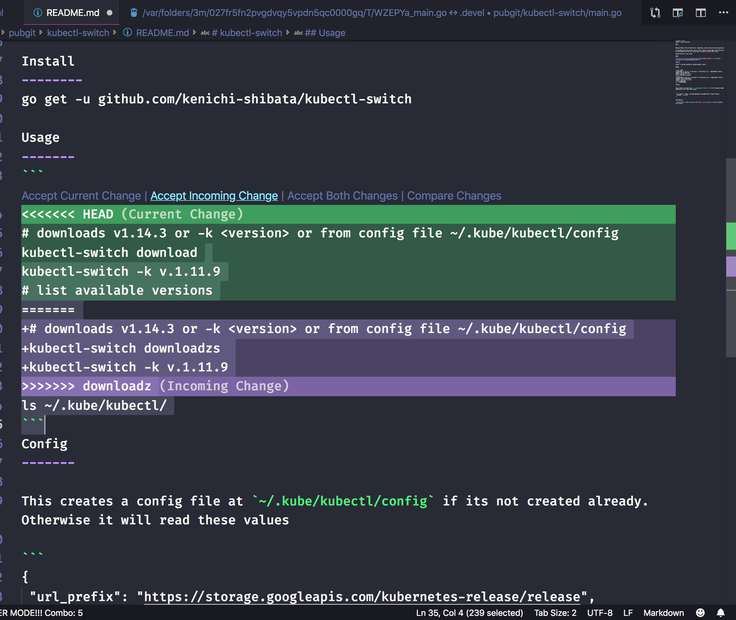 Using Vscode As Git Mergetool And Difftool Faun Medium