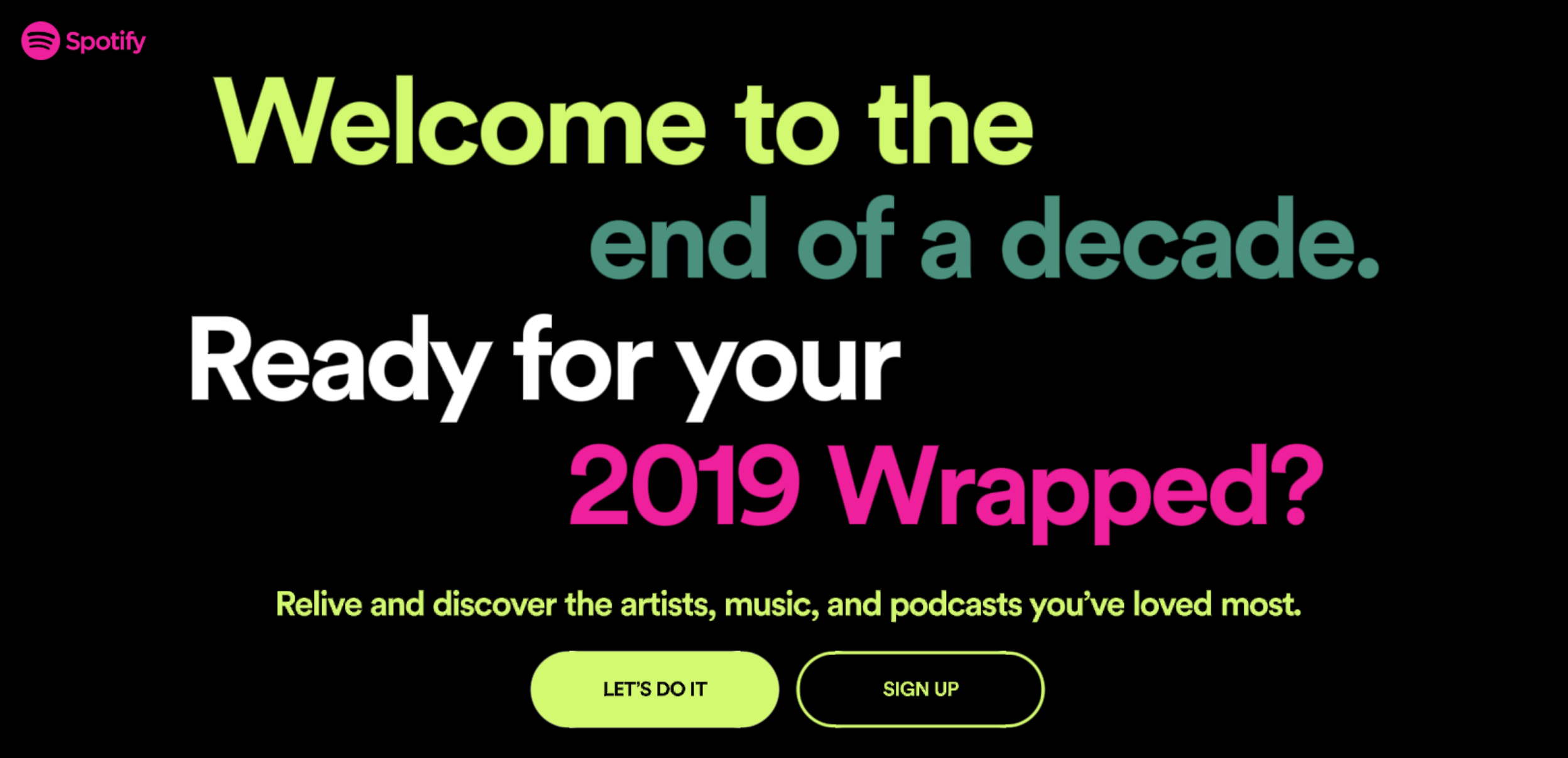 Spotify 2019 Wrapped — a design masterstroke - ThroughDesign - Medium