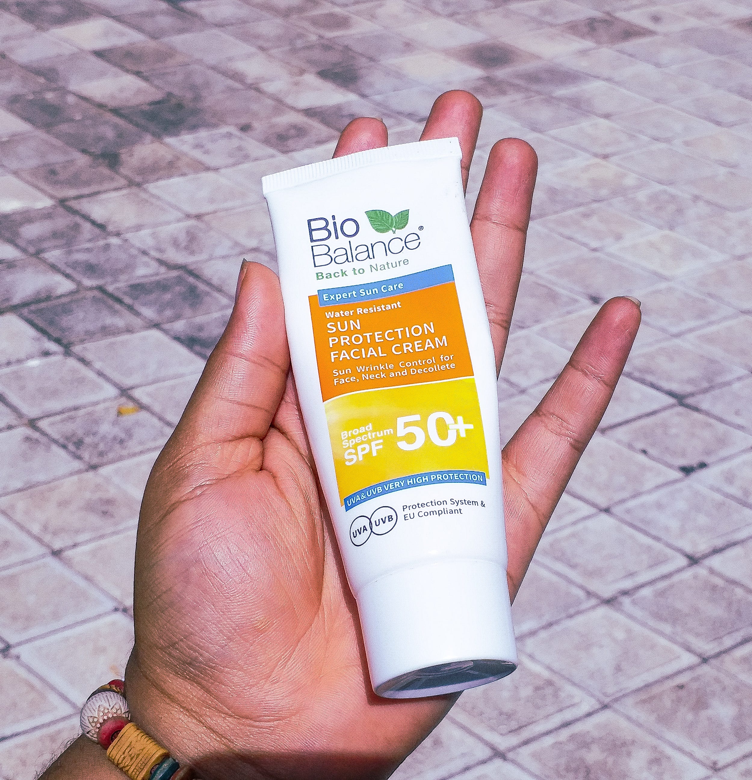 Biobalance Sun Protection Facial Cream SPF 50+ Review by Sike Gbana Our Pastiche Jul