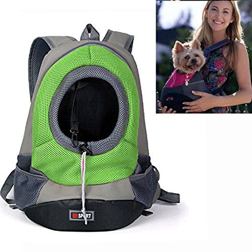 dog backpack carrier for bike riding