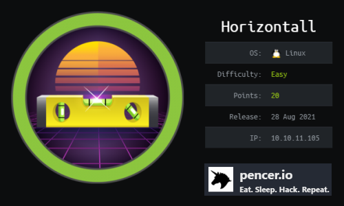 Horizontall From Hackthebox Detailed Walkthrough By Pencer Infosec Write Ups