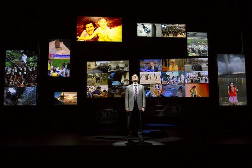 Geffen Playhouse alumnus David Wilson Barnes as Charlie Duff in the Huntington Theatre Company's production of Stephen Belber's The Power of Duff.  Photo T.Charles Erickson