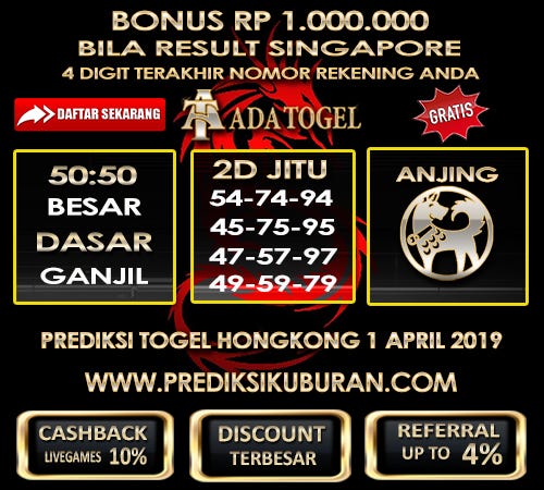 Togel Ninja Hk Dan Sgp Hari Ini
, Prediksi Jitu Togel Hongkong Hari Ini Senin 1 April 2019 By Prediksi Kuburan Medium