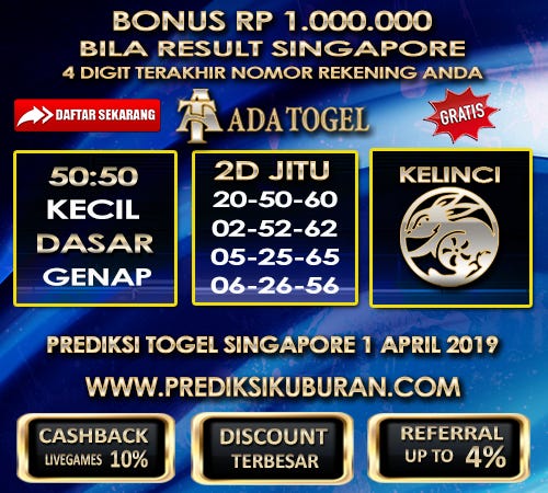 Angka Main Hari Ini Togel Singapore Berbagai Permainan