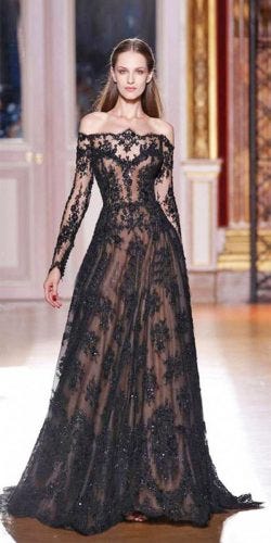 gothic wedding guest dresses