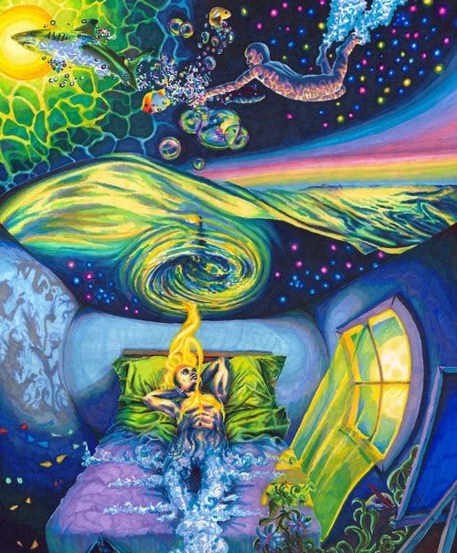 How to go into a lucid dream state