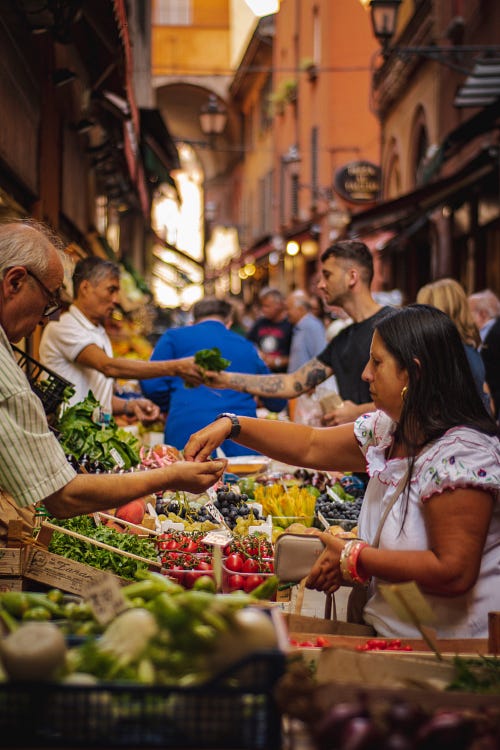 outdoor food market place