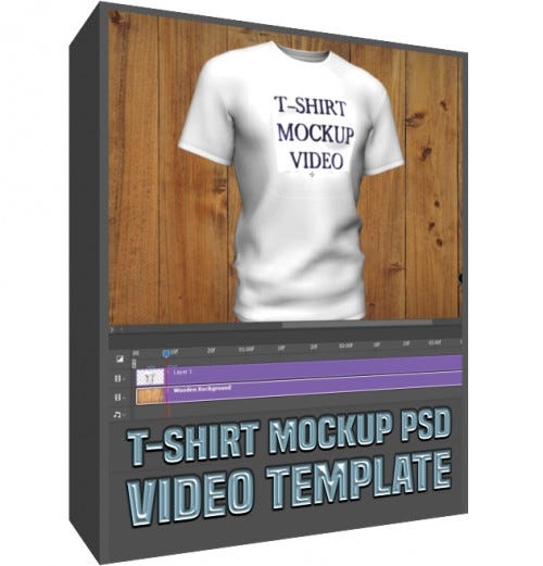 3D T-SHIRT MOCKUP VIDEO PHOTOSHOP CC TEMPLATE | by zahid | Feb, 2021 | Medium