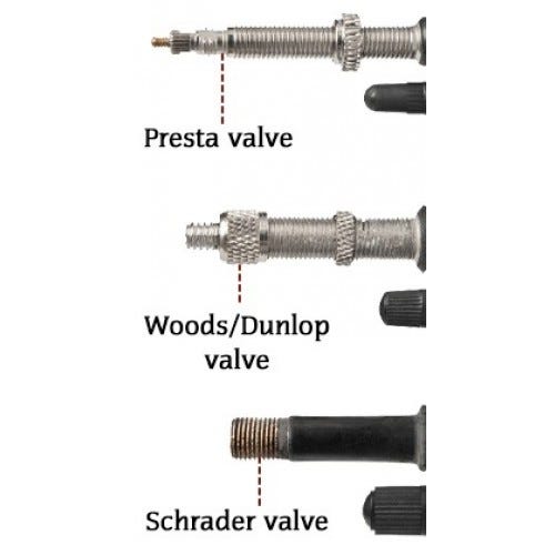 bicycle tube valve types