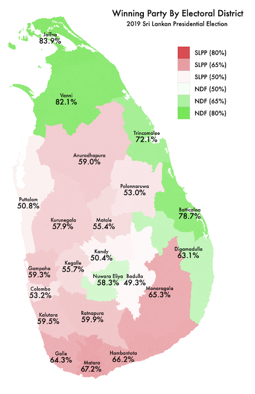 Sri Lanka Map 2020 5 Properties Of Good Electoral Maps | By Nuwan I. Senaratna | On Politics |  Medium