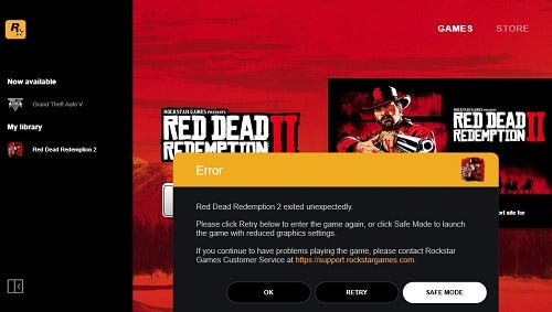 Fixed: Red Dead Redemption 2 PC / RDR2 PC Error | by Ellen Cooper | Medium