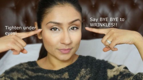 sudden lines under eyes