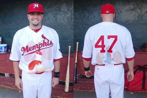 memphis redbirds jersey