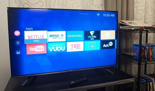 connect roku tv to google home