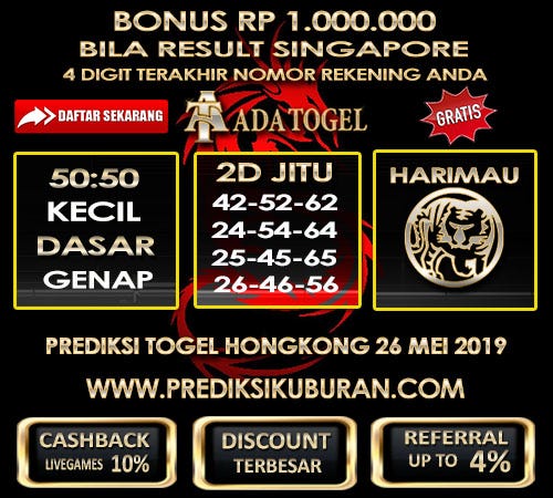 Togel Hongkon Hari Ini
, Prediksi Angka Jitu Togel Hongkong Minggu 26 Mei 2019 By Prediksi Kuburan Medium